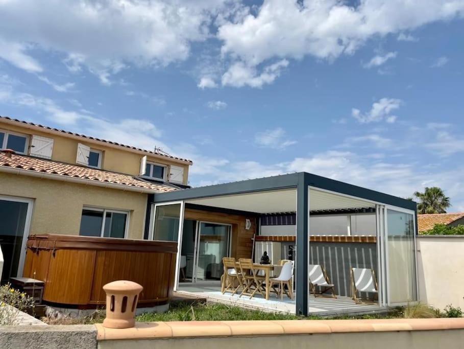 Villa Avec Spa & Vue Panomarique Sur L'Etang Pérols 外观 照片